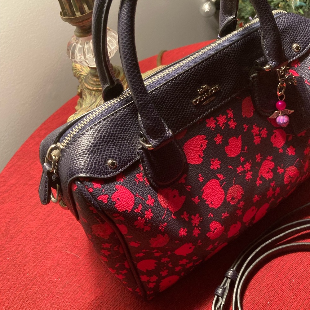 Coach F55466 Mini Bennett Satchel with Crossbody Strap - Picture 13 of 16